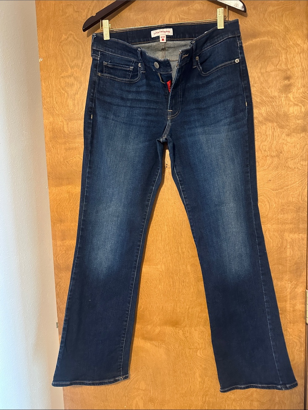 Lucky Brand Women's Boot Cut Jeans in Dark Blue Indigo